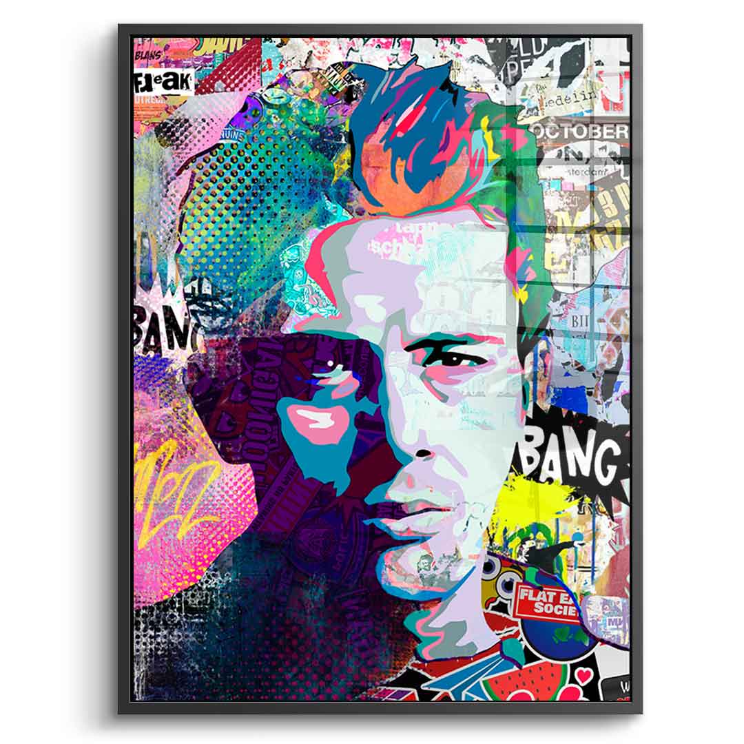 James Collage - Acrylglas
