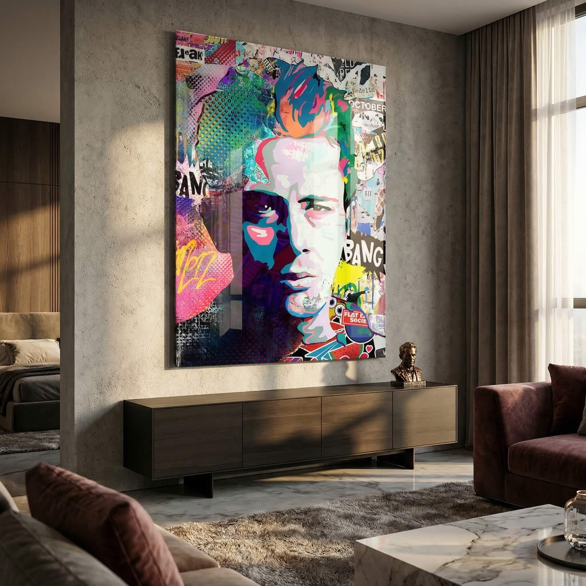 James Collage - Acrylglas