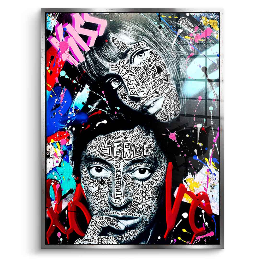 SERGE & JANE FOREVER - Acrylglas