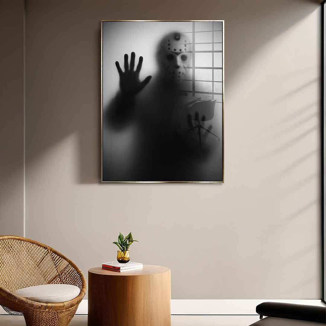 Jason Voorhees's Silhouette - Acrylic Glass
