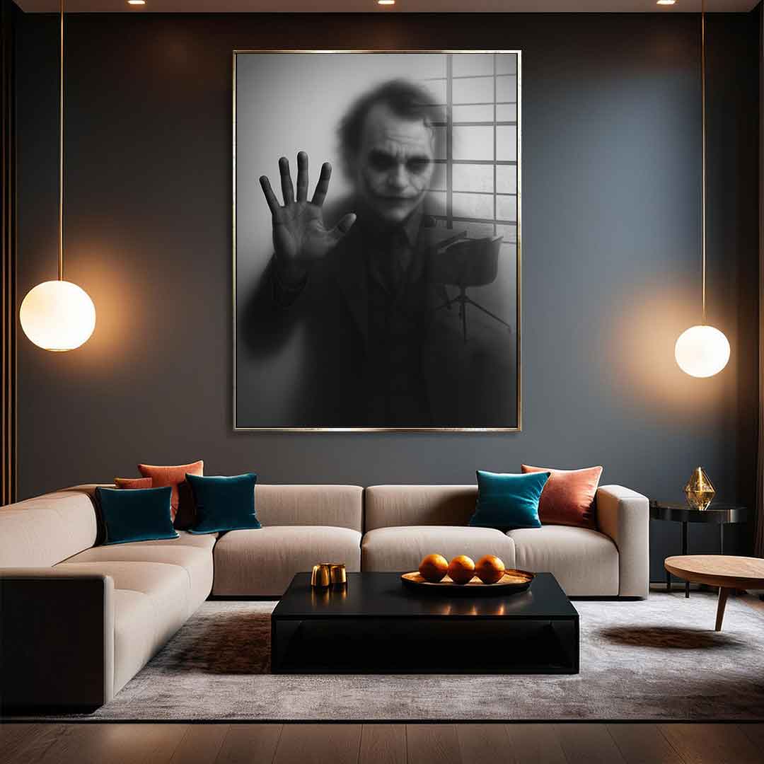 Joker's Silhouette - Acrylglas