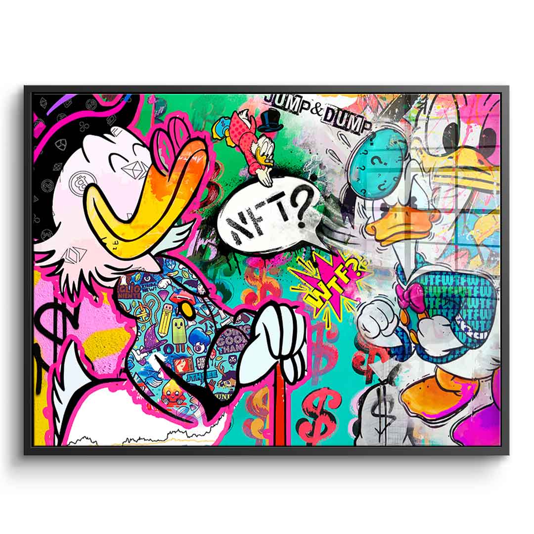 Jump & Dump - Acrylglas