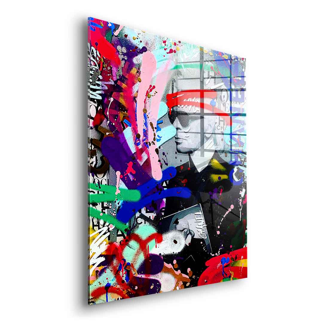 KARL BRAND GRAFFITI - Acrylglas