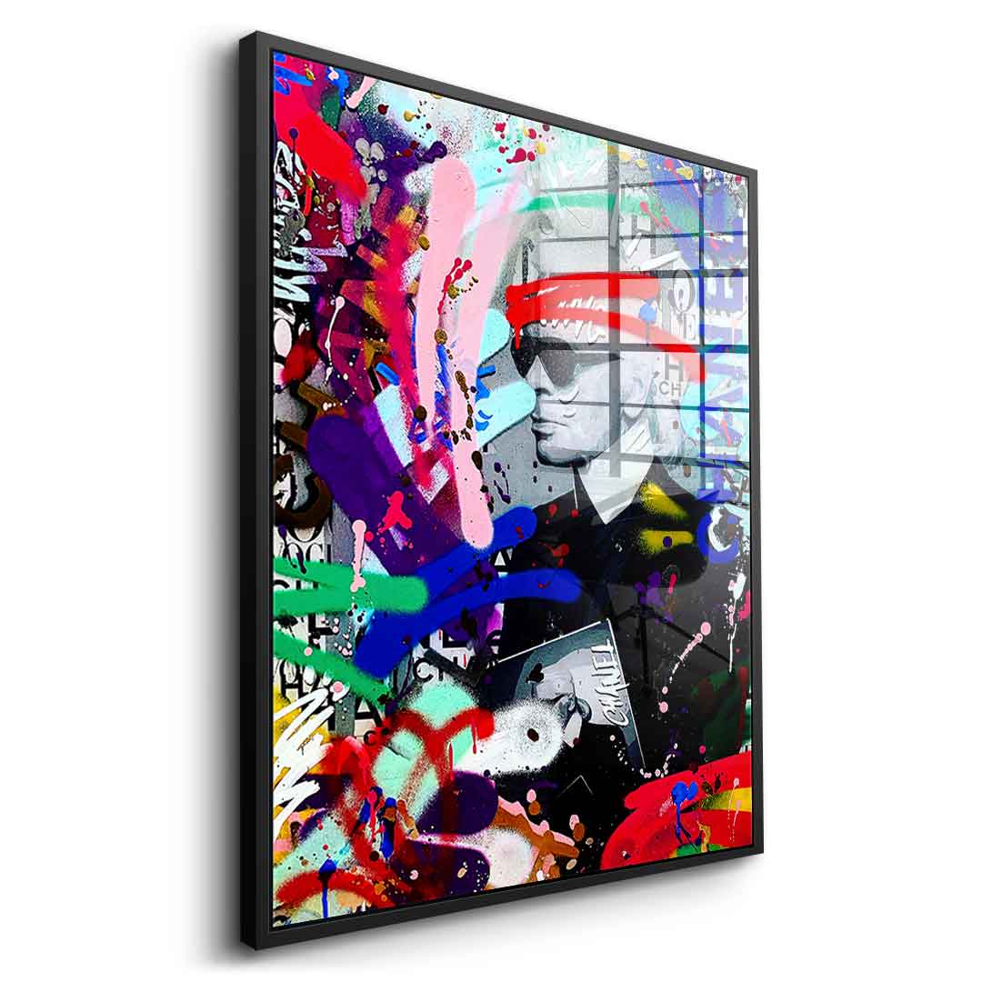 KARL BRAND GRAFFITI - Acrylglas