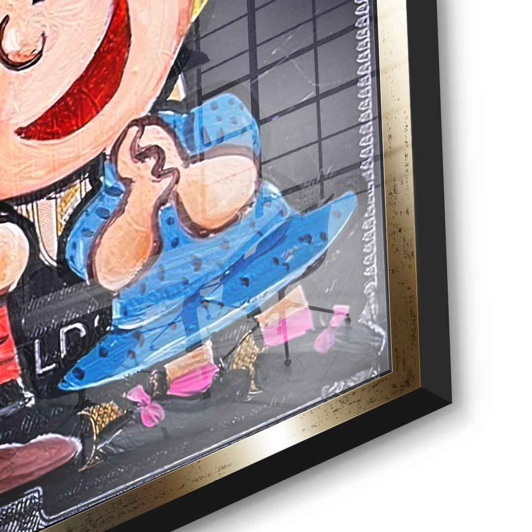 Kill them with kindness - acrylic glass