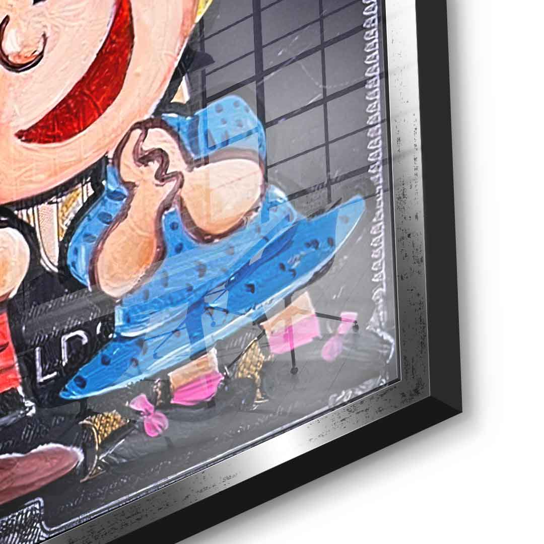 Kill them with kindness - acrylic glass