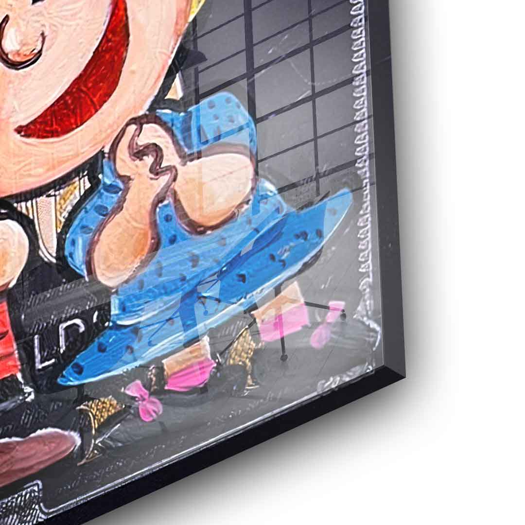 Kill them with kindness - acrylic glass
