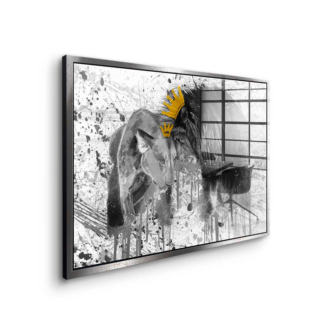 King & Queen - Acrylglas