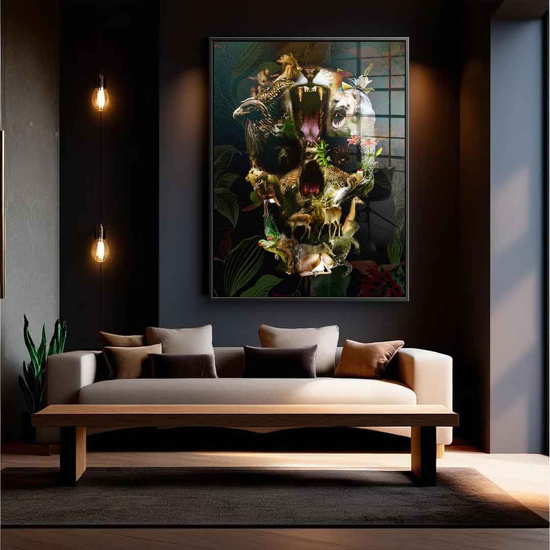 Kingdom Skull - Acrylglas