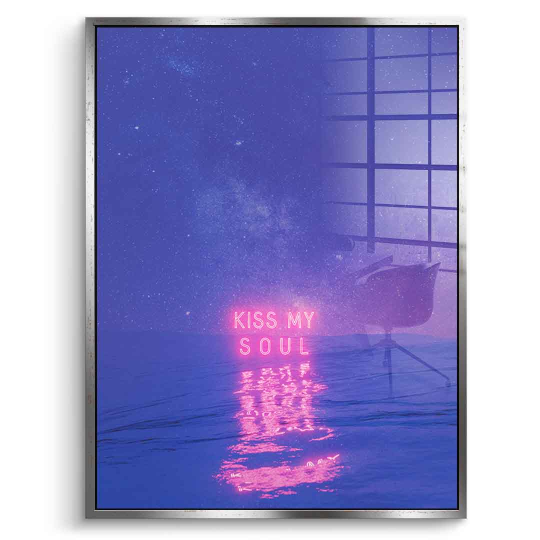 Kiss My Soul - Acrylglas
