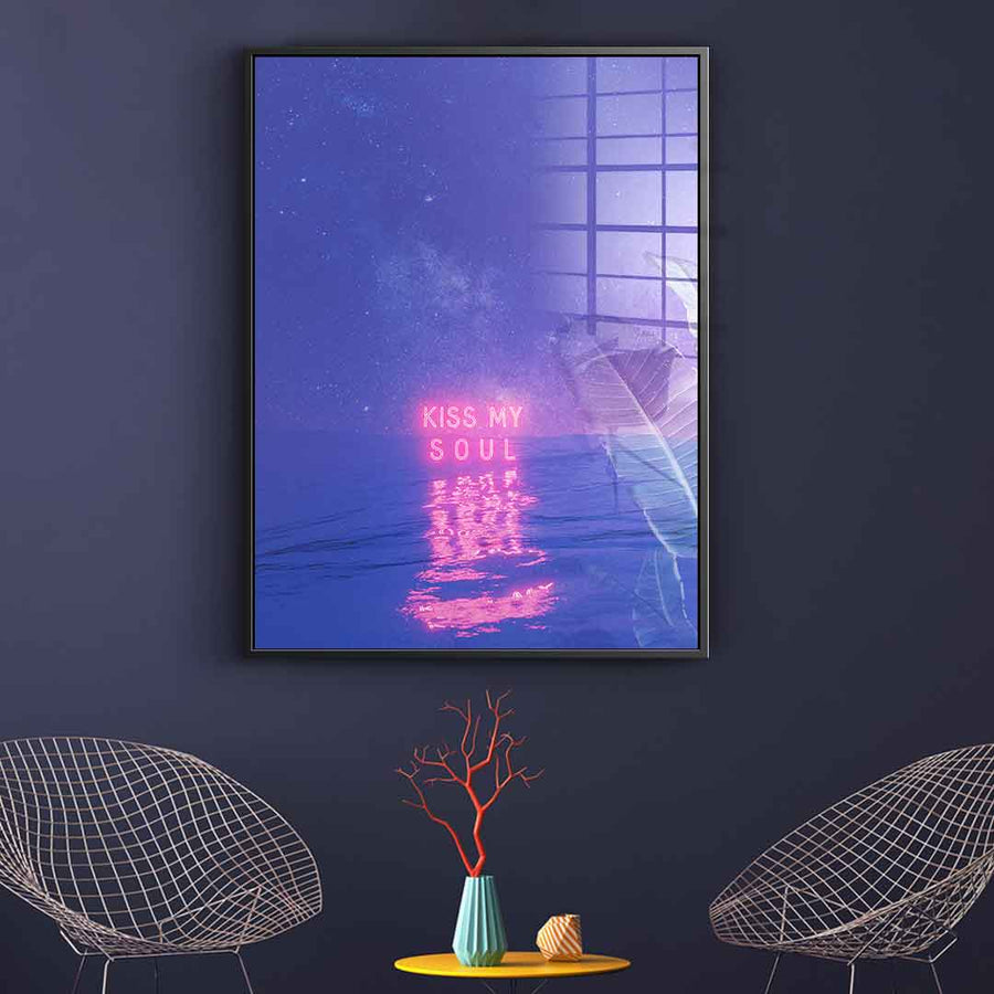 Kiss My Soul - Acrylglas
