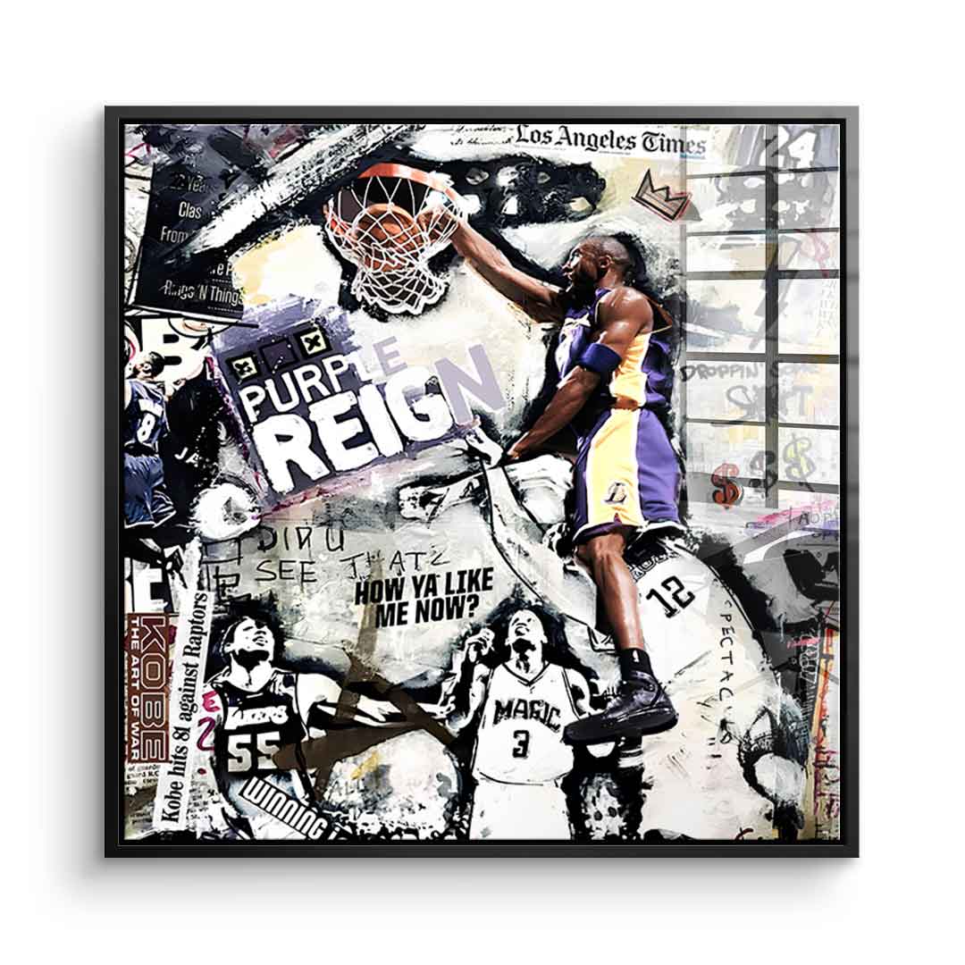 Kobe Bryant — Szkło akrylowe