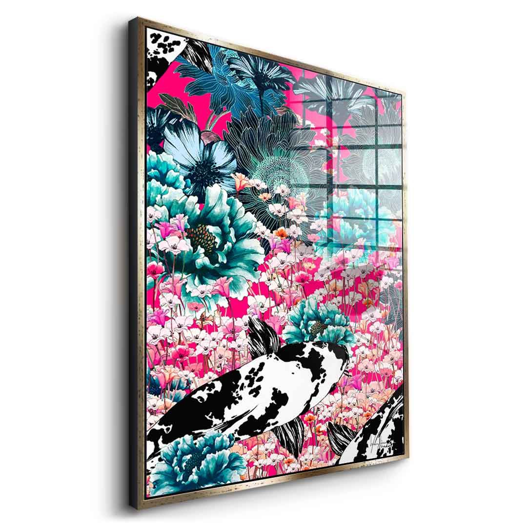 Koi Japan Sun - Acrylglas