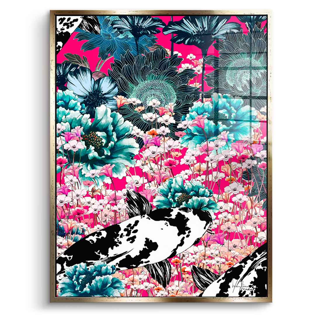 Koi Japan Sun - Acrylglas