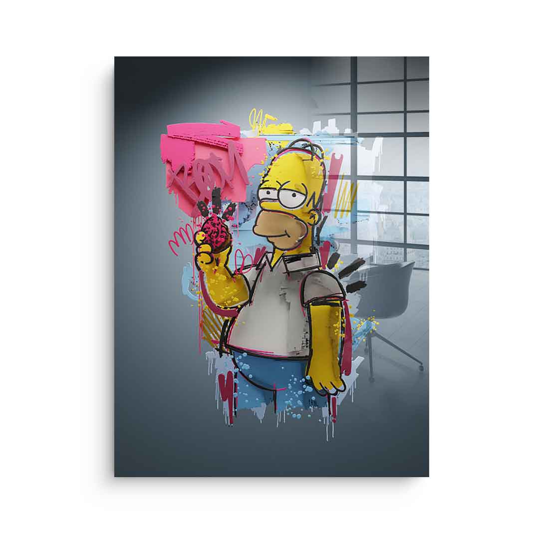 Layer Homer - Acrylic glass