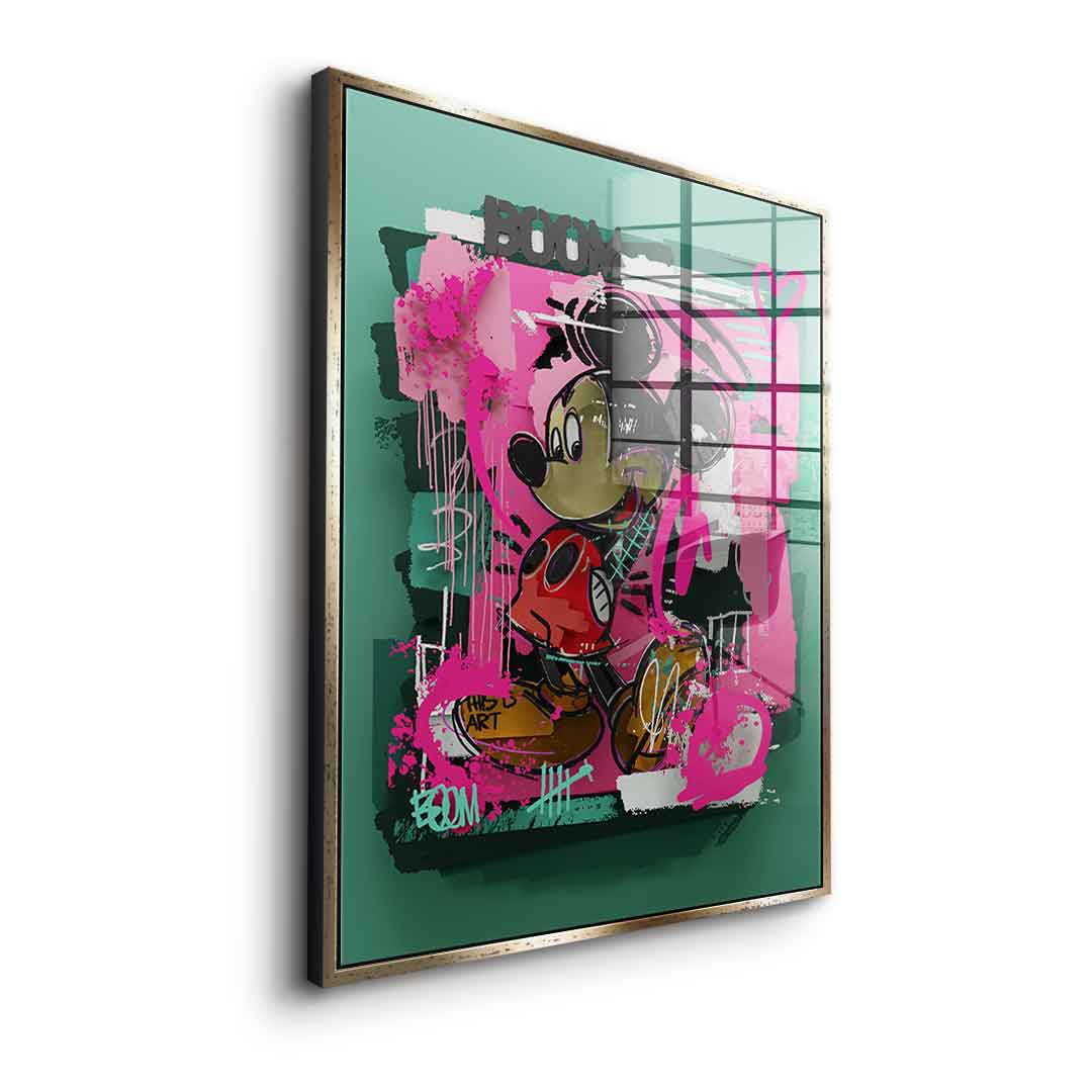 Layer Comic Mouse - Acrylic Glass