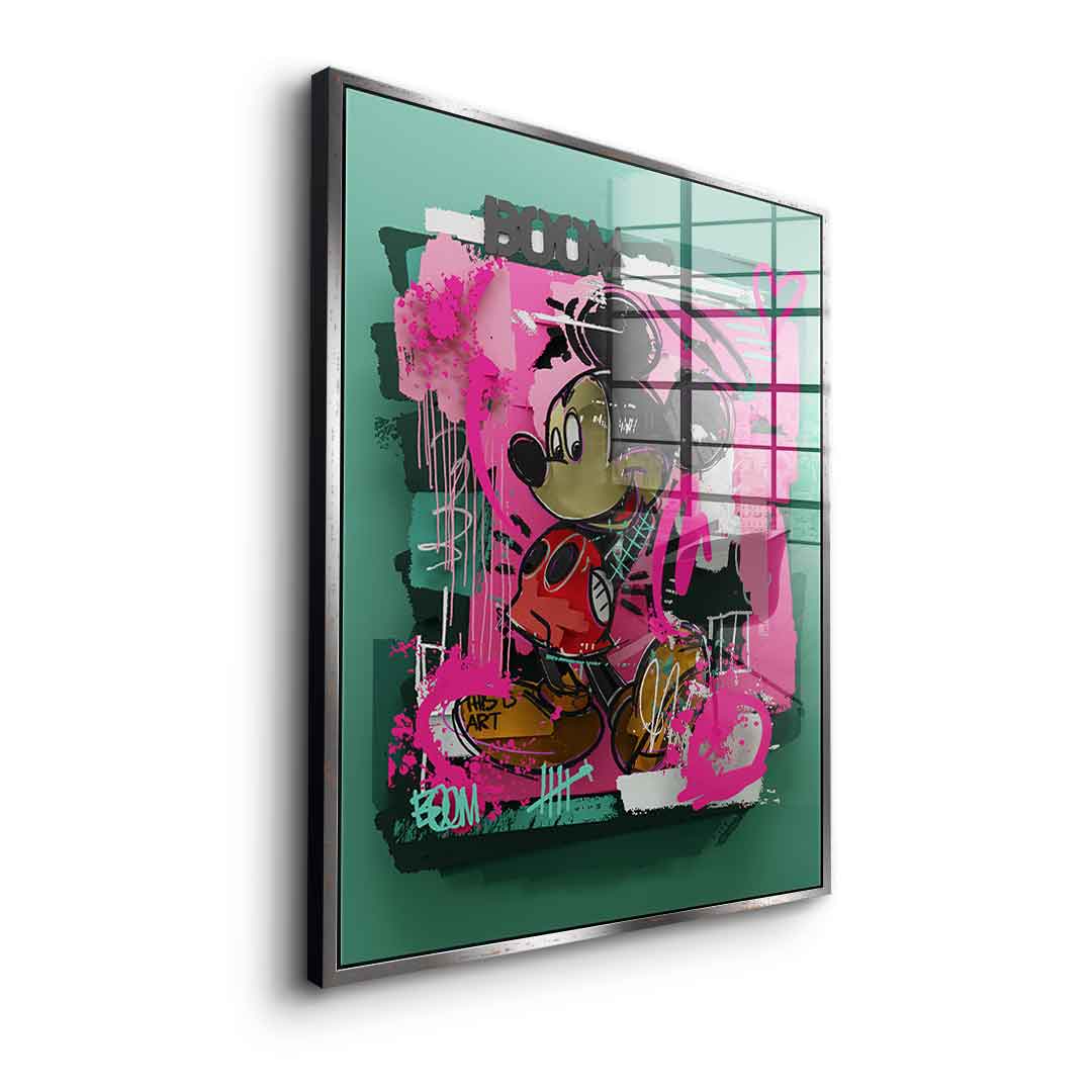 Layer Comic Mouse - Acrylic Glass
