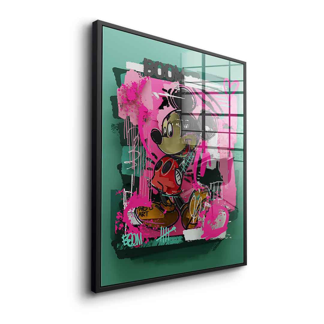 Layer Comic Mouse - Acrylic Glass