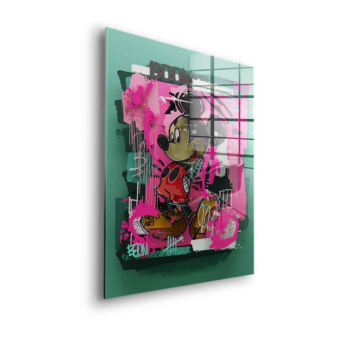 Layer Comic Mouse - Acrylic Glass