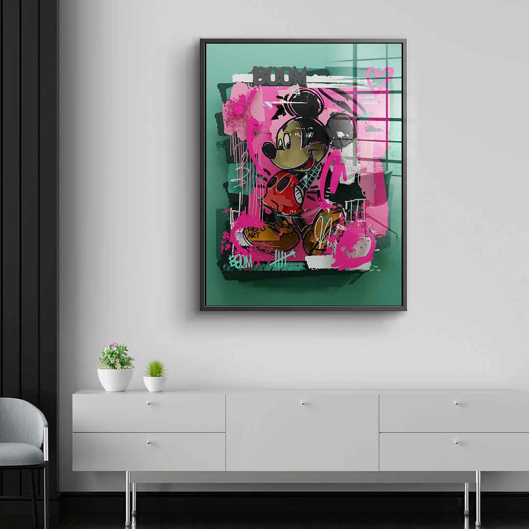 Layer Comic Mouse - Acrylic Glass