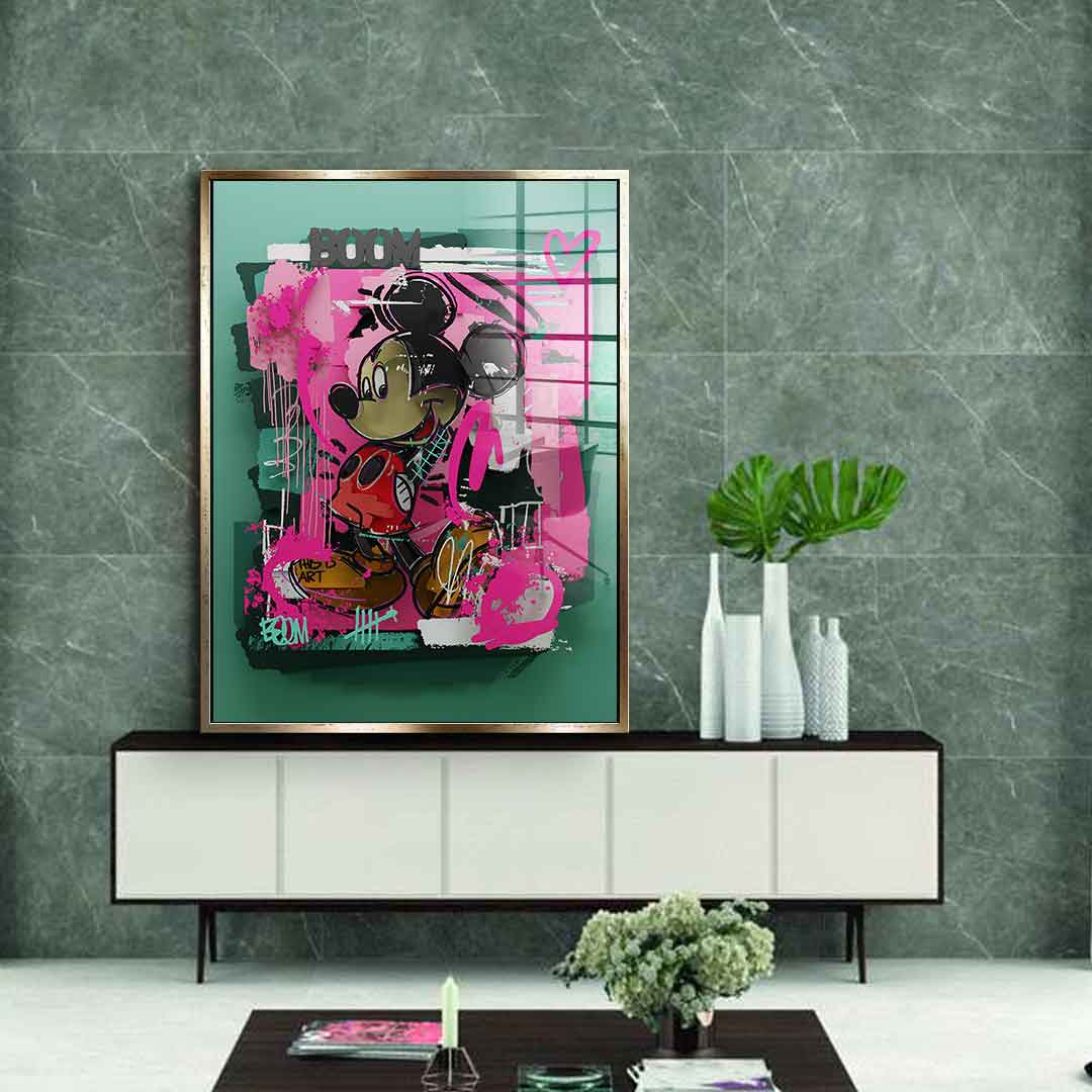 Layer Comic Mouse - Acrylic Glass