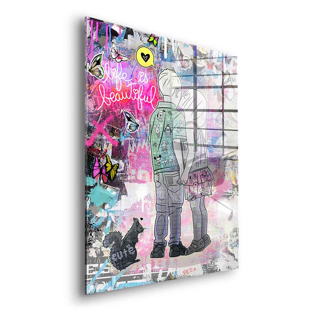 Life Is Beautiful - Acrylic Glass