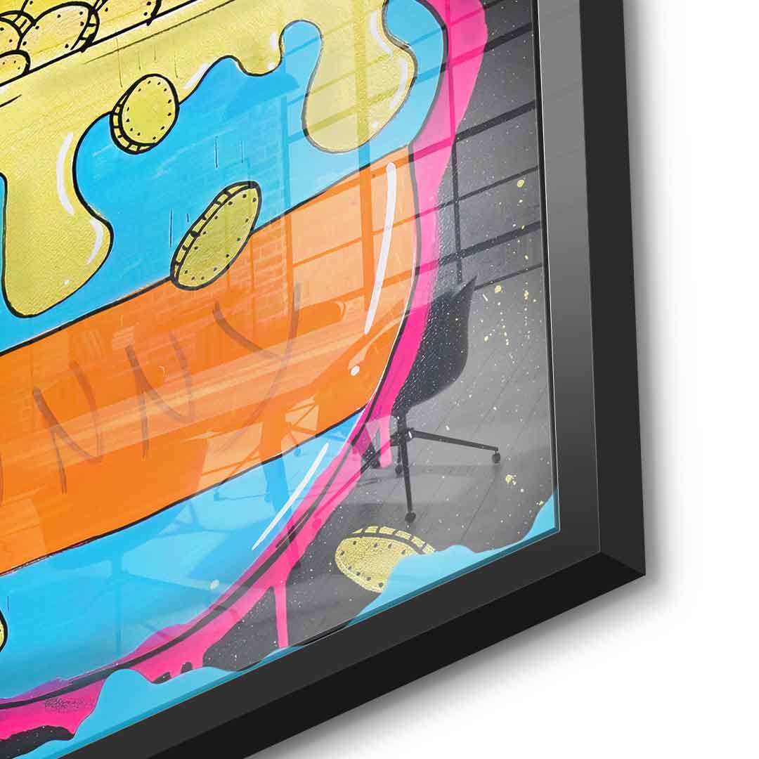 Life is Sweet - Acrylglas