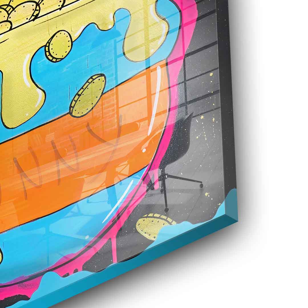 Life is Sweet - Acrylglas