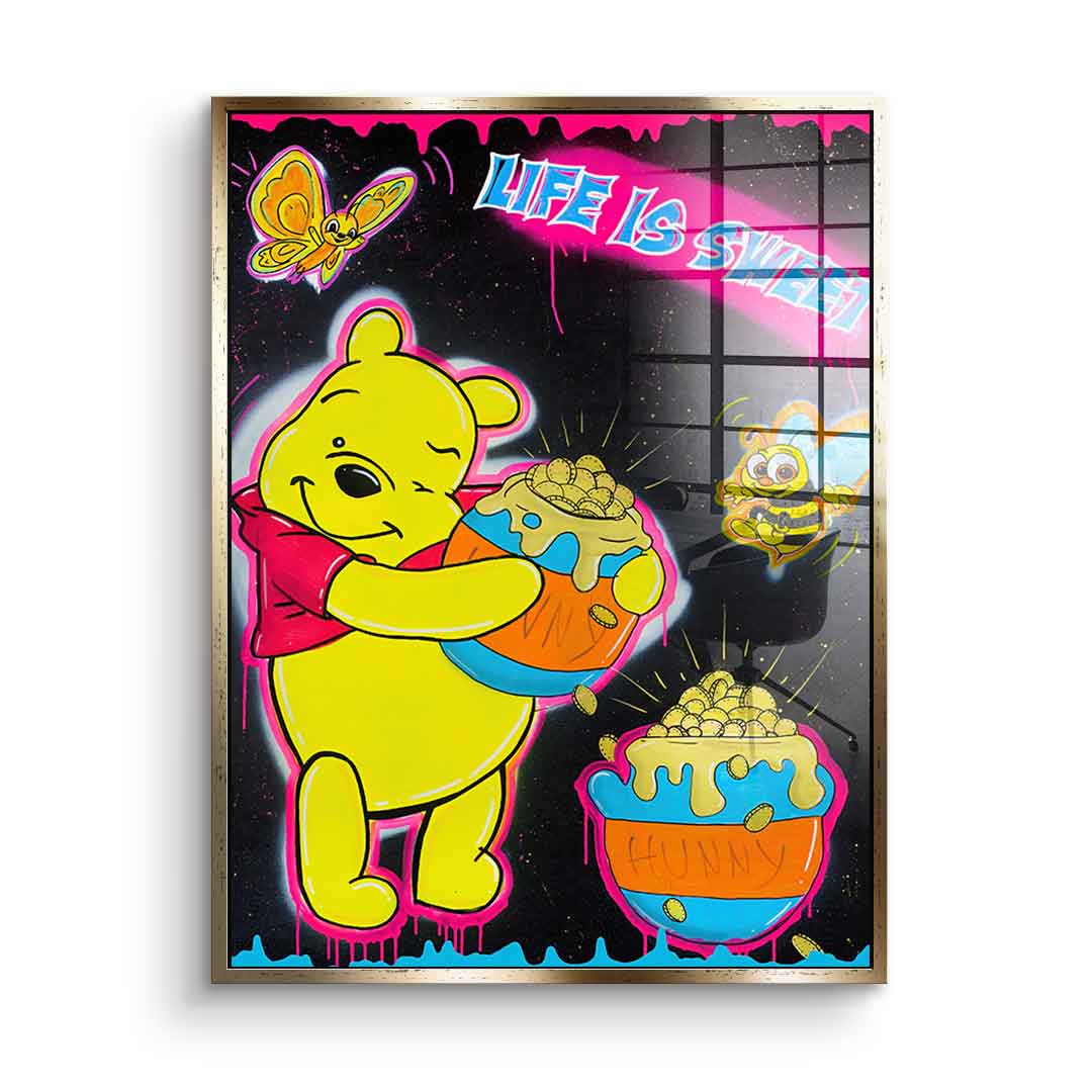 Life is Sweet - Acrylglas