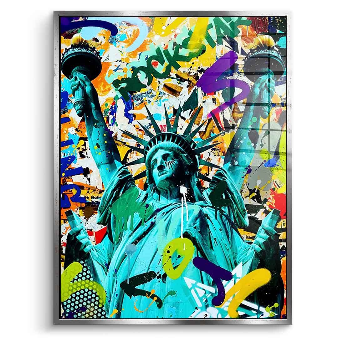 Like A Rockstar XL - Acrylglas