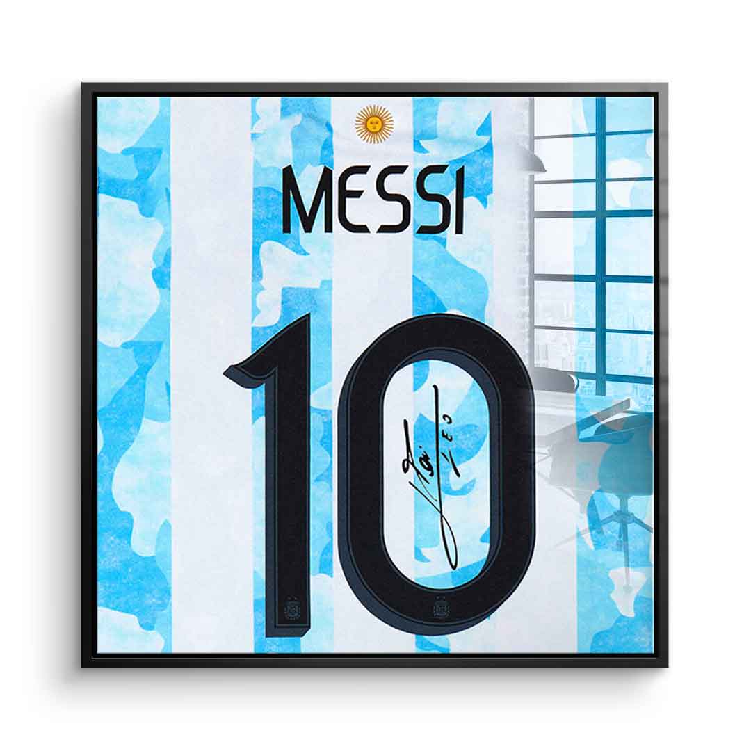 Messi - Edycja Kwadrat - Szkło akrylowe