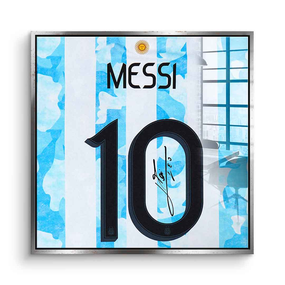 Messi - Edycja Kwadrat - Szkło akrylowe