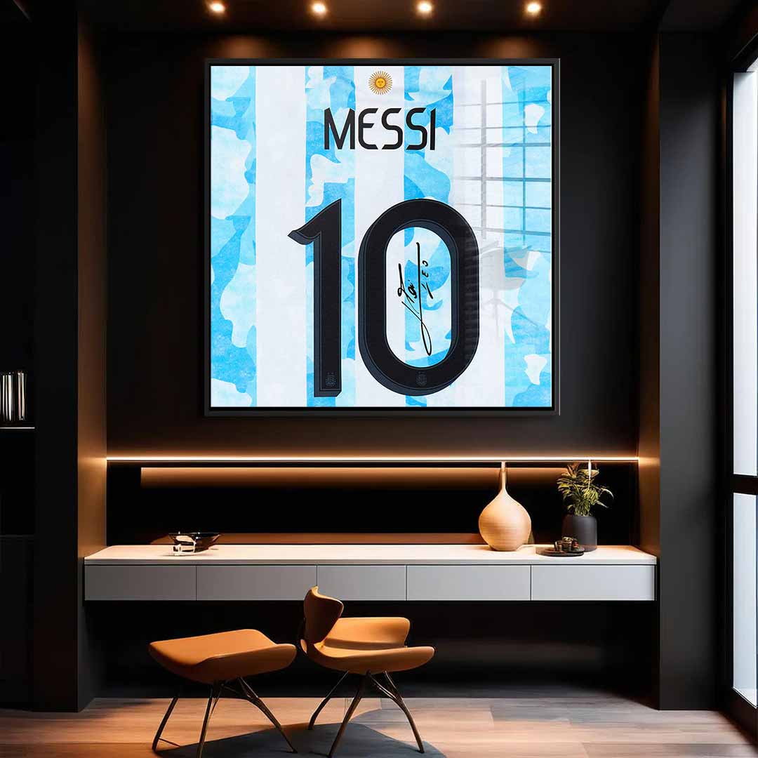 Messi - Edycja Kwadrat - Szkło akrylowe
