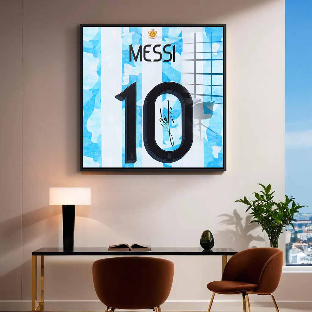 Messi - Edycja Kwadrat - Szkło akrylowe