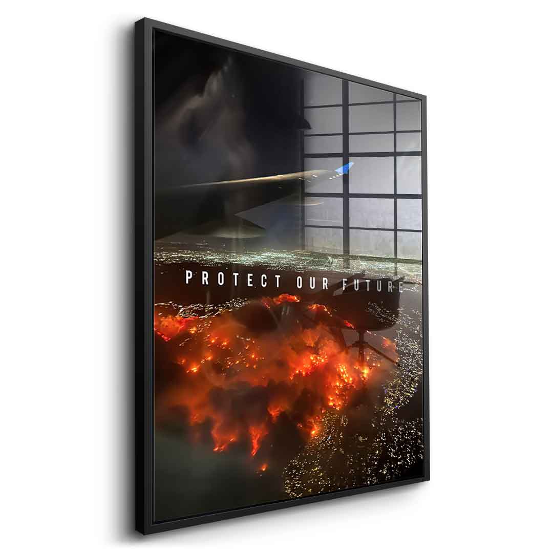 Protect our Future No 1 - acrylic glass