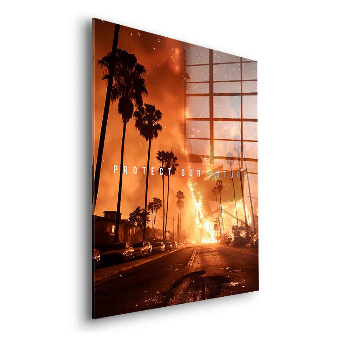 Protect our Future No 3 - acrylic glass