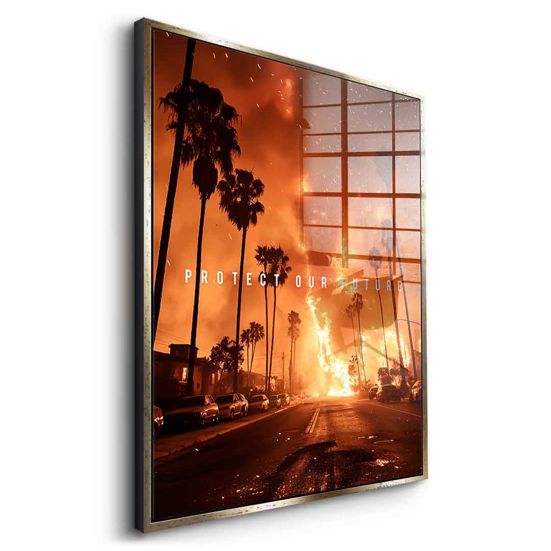 Protect our Future No 3 - acrylic glass