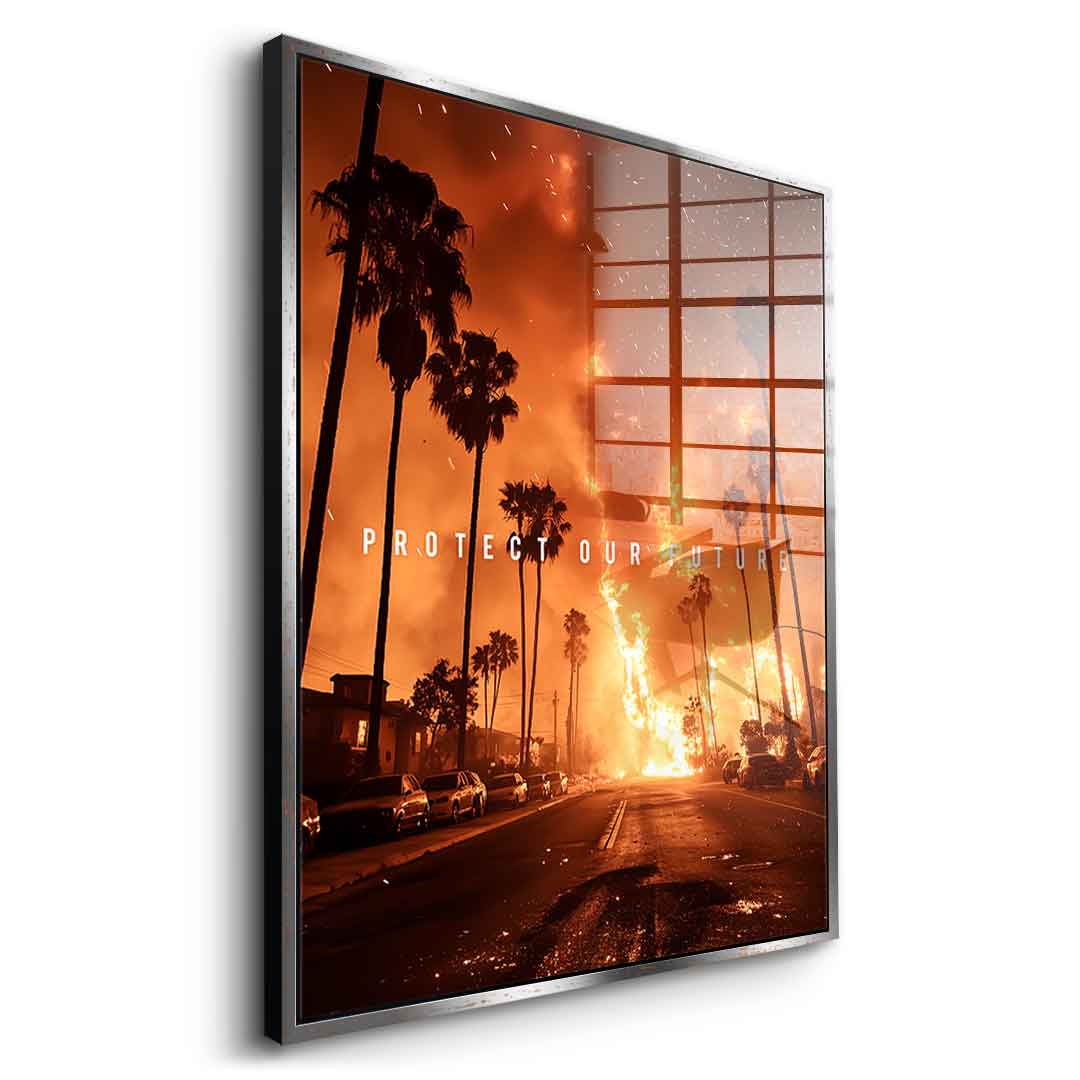Protect our Future No 3 - acrylic glass