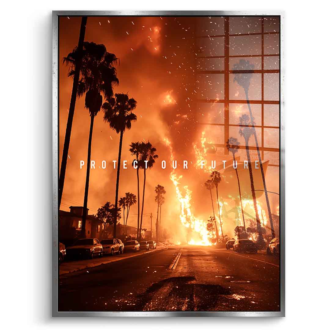 Protect our Future No 3 - acrylic glass