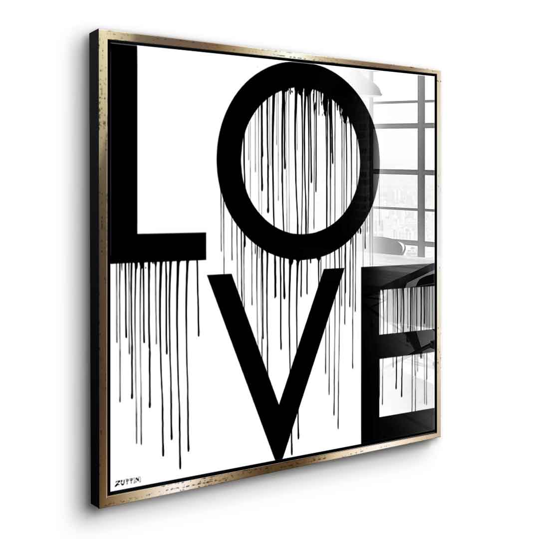 Love - Acrylic glass