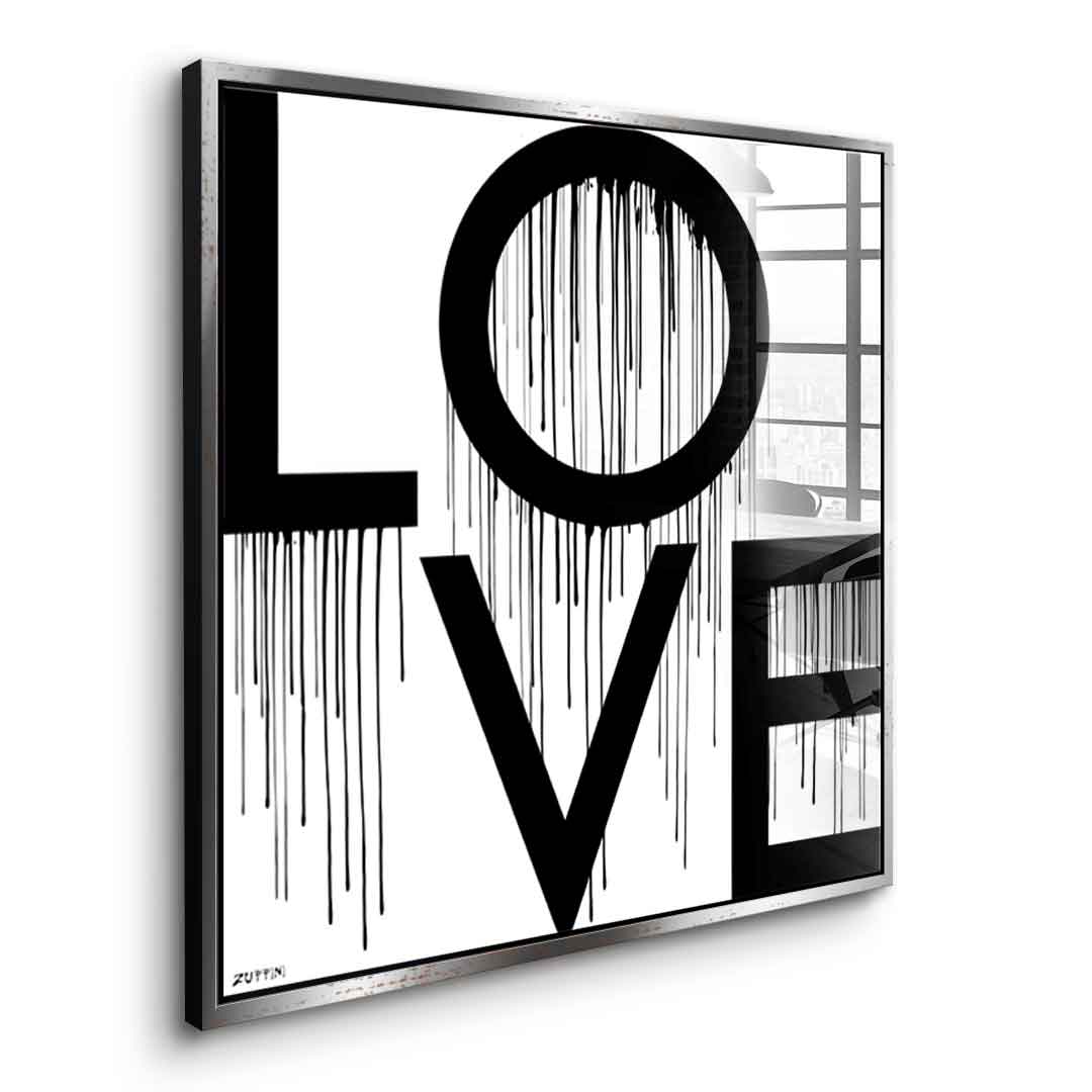 Love - Acrylic glass