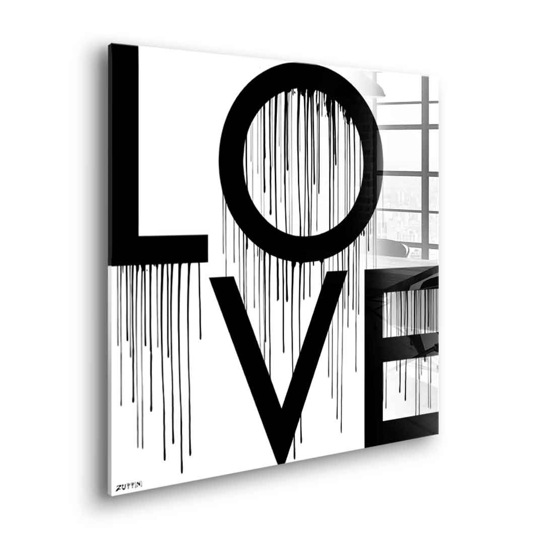 Love - Acrylic glass