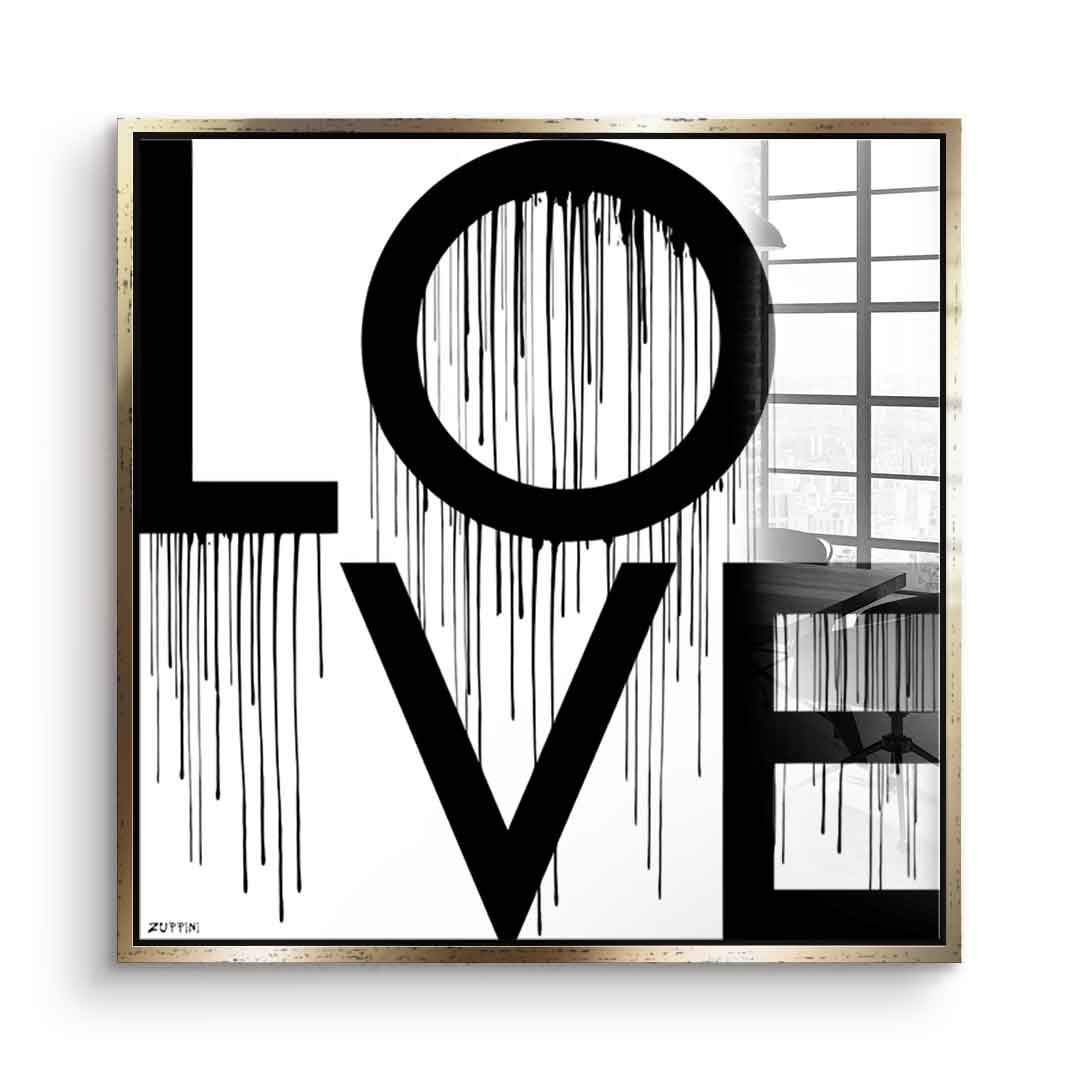 Love - Acrylic glass