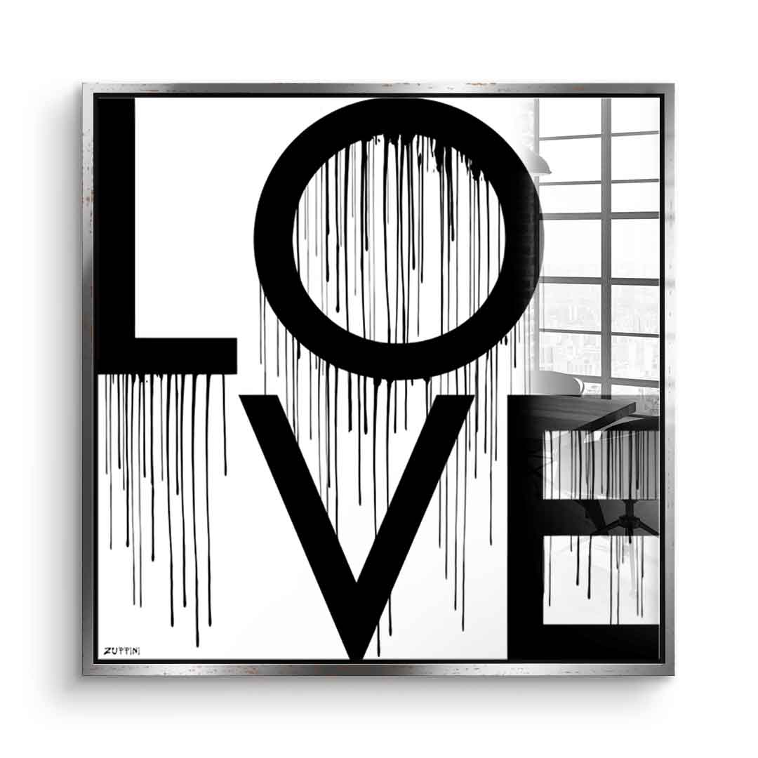 Love - Acrylic glass