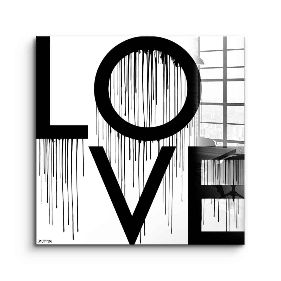 Love - Acrylic glass
