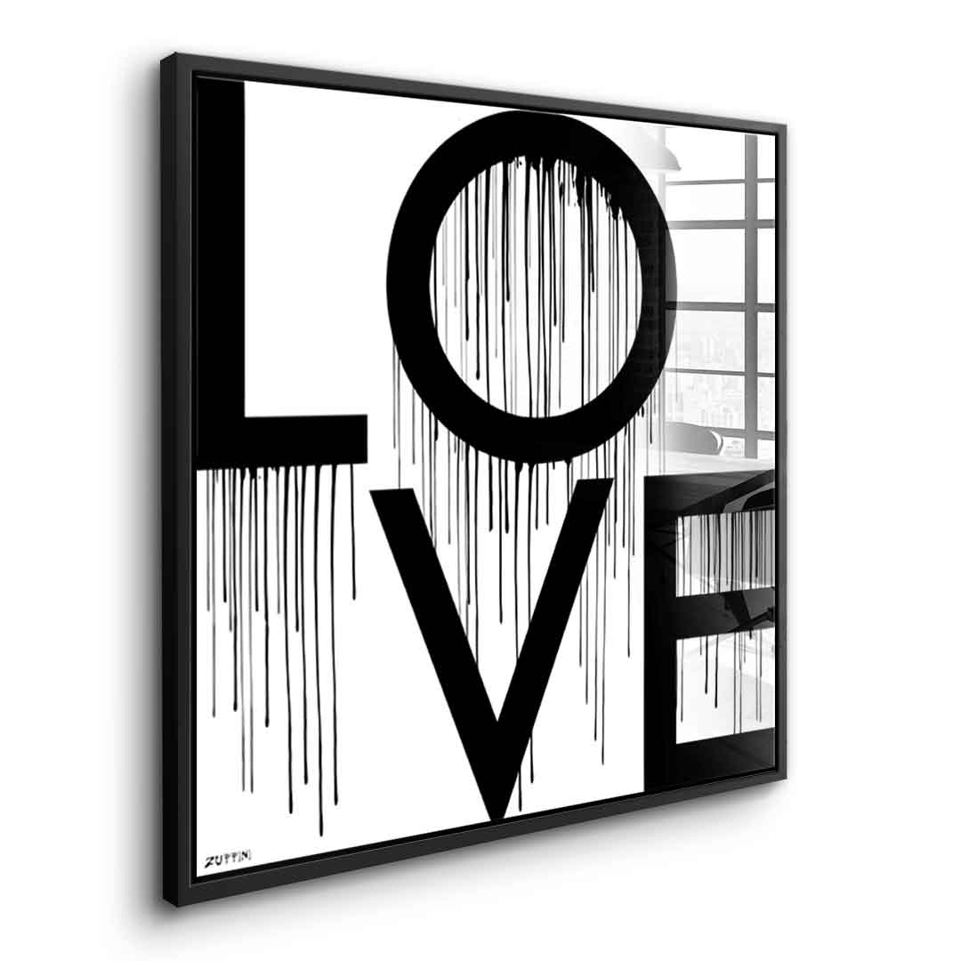 Love - Acrylic glass