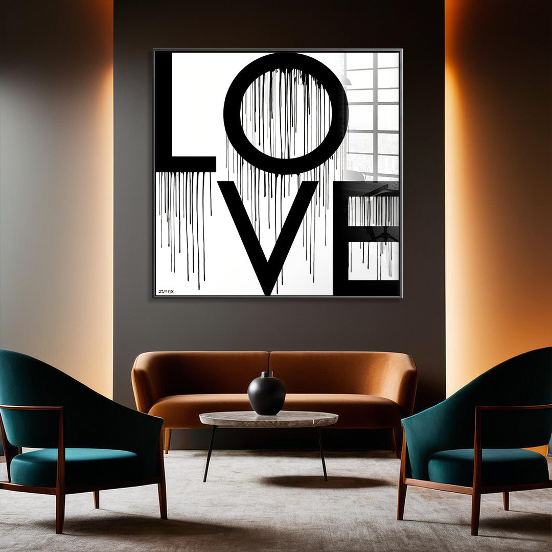 Love - Acrylic glass