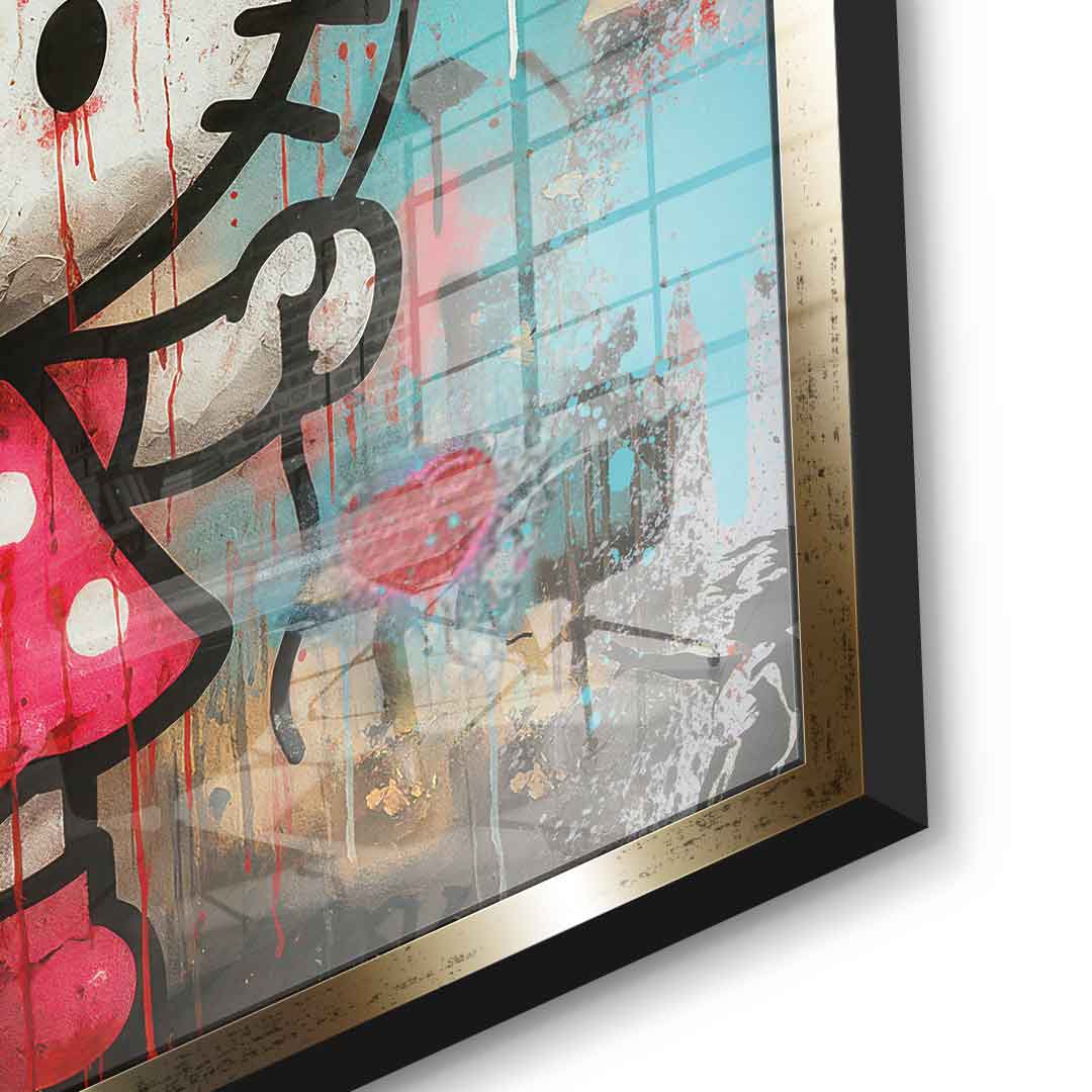 Love Kitty - Acrylglas
