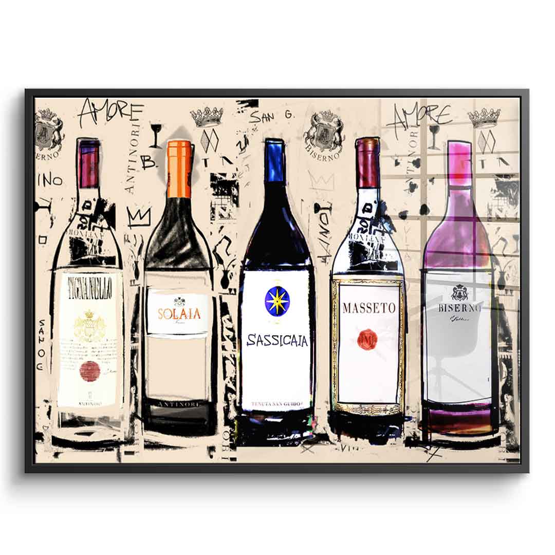 Luxury Wine Collection - Acrylglas