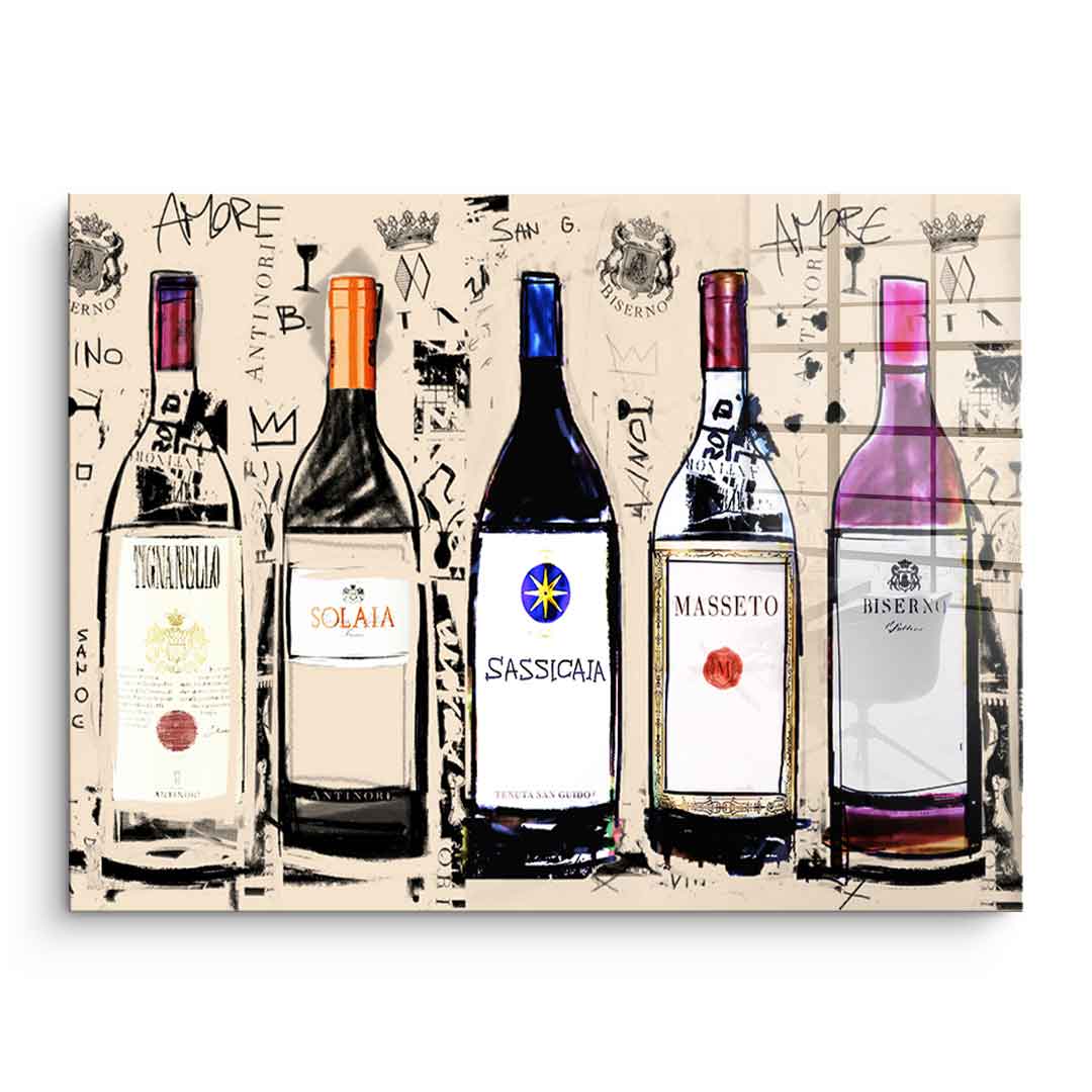 Luxury Wine Collection - Acrylglas